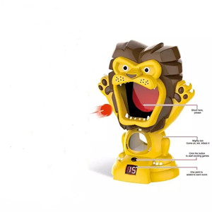 ست اسباب بازی تفنگ مدل شیر Shooting to Mouth Lion _اسباب بازی تفنگ